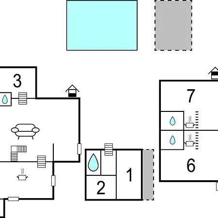 Feriehus Lovely In With Jacuzzi